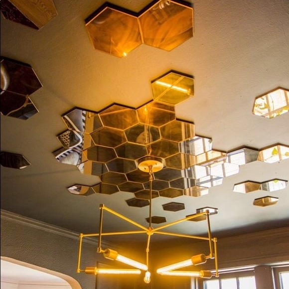 IKEA Other - Gold Tin Mirrors